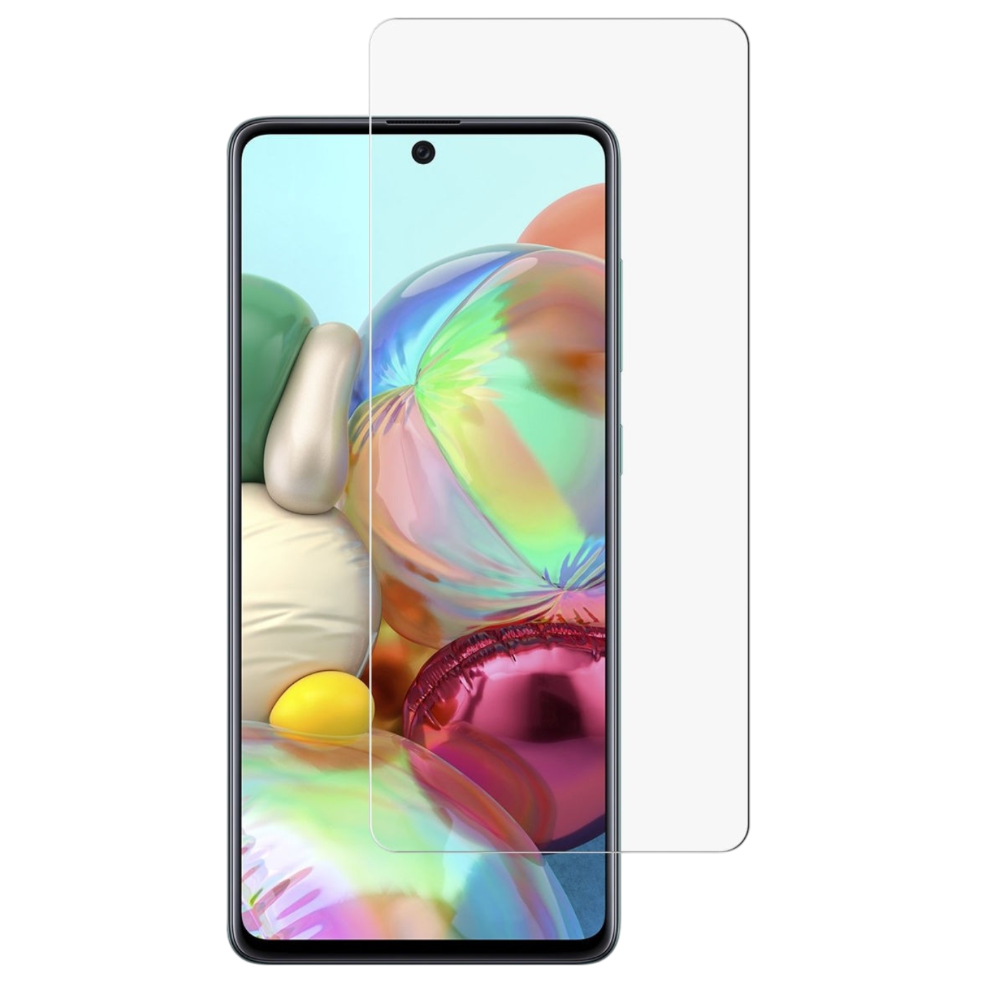 Zaščitno steklo za Samsung Galaxy A71 in A72 kaljeno steklo za zaščito zaslona pred praskami in udarci