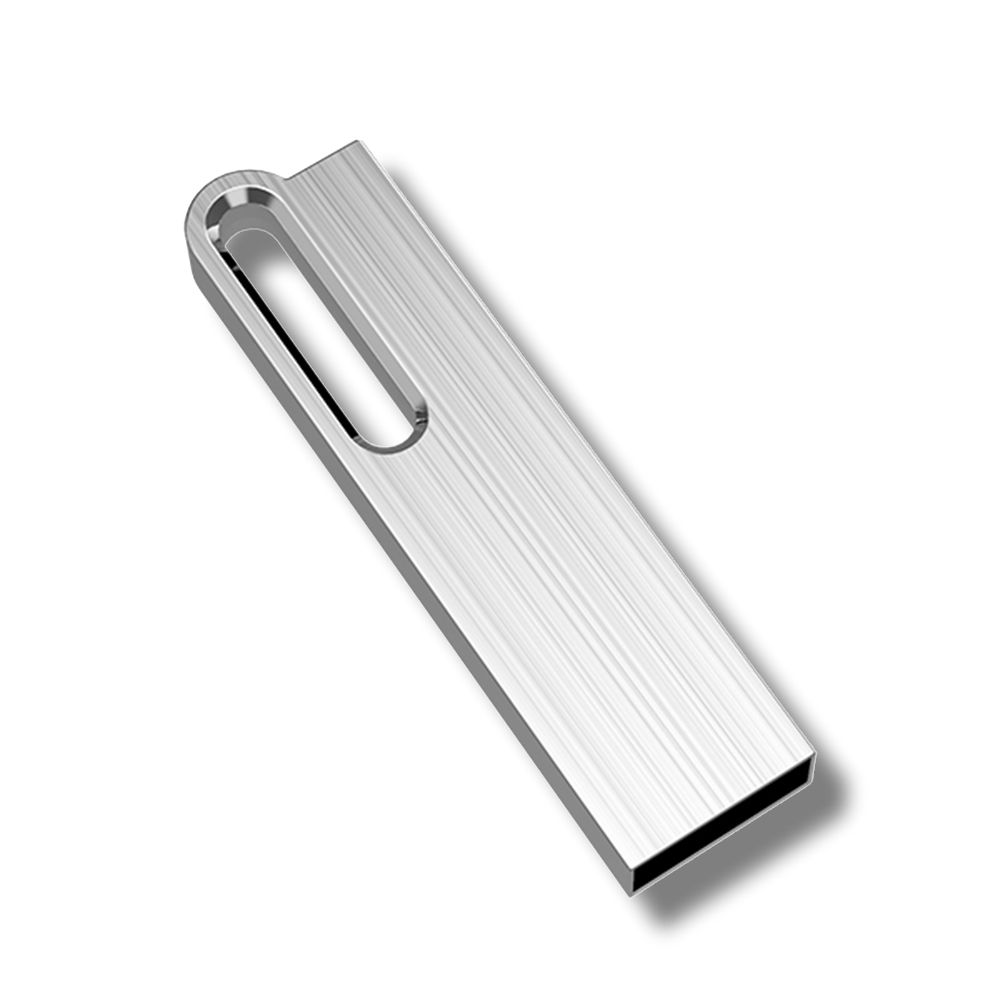 Metalni USB ključ 2.0 16GB – Usams – Srebrna