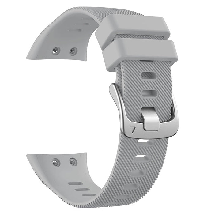 ANBEST silikonski remen 18 mm za Garmin Vivoactive 4S / Forerunner 255S / 265S / Venu 2S – sivi