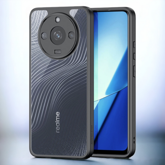 Ovitek "Aimo" za Realme 11 – Dux Ducis – Črna / PC + TPU silikon
