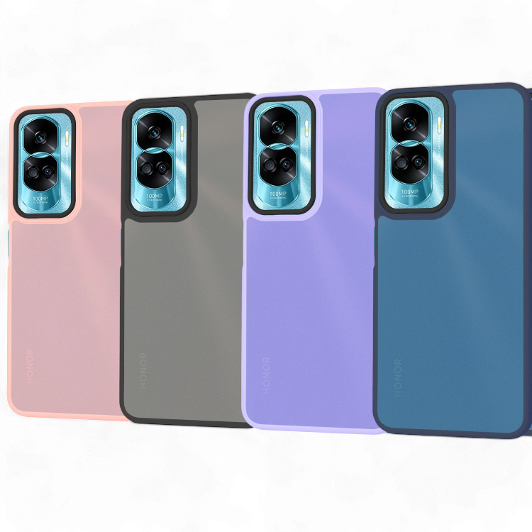 Ovitek za telefon ''Halo Frost'' za Honor 90 Lite – Techsuit – Vijolična