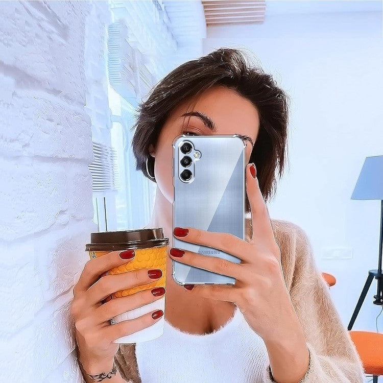Ovitek za telefon "AntiShock" Samsung Galaxy A25, prozoren – Infostyle
