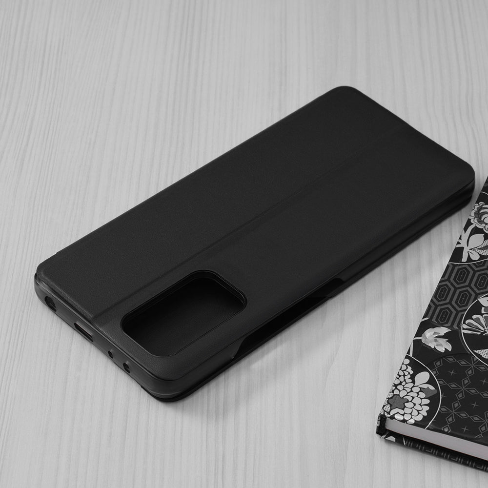 Pametna preklopna torbica za Xiaomi Redmi Note 10 Pro – Infostyle – Rdeča / Ekološko usnje + PC