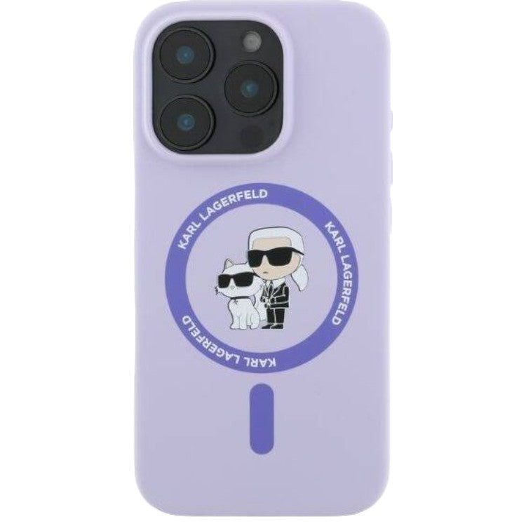 Ovitek Karl Lagerfeld K&CH Heads MagSafe za iPhone 16 Pro Max (KLHMP16XSCMKCRHU)