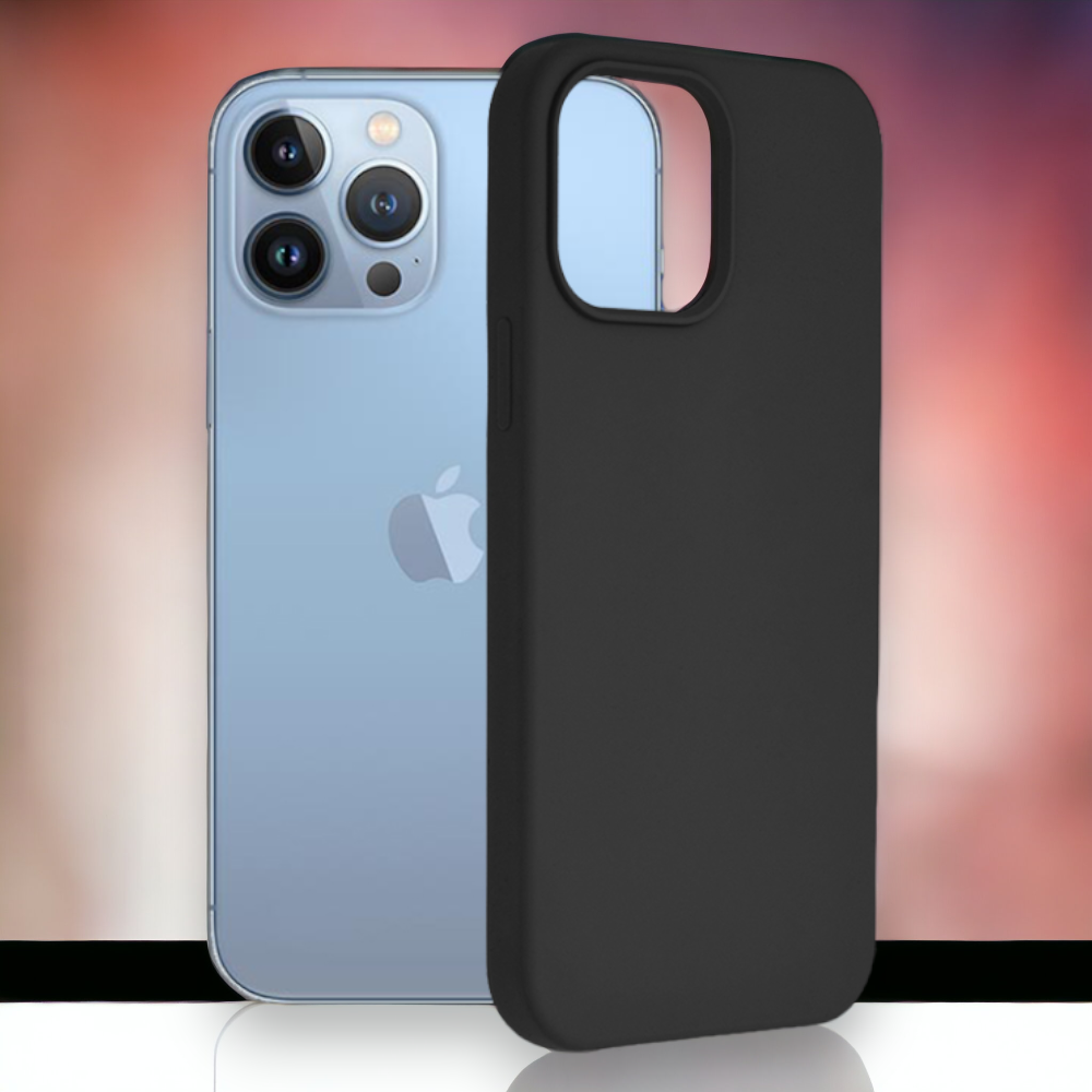 Silikonski ovitek "Soft Edge" za iPhone 14 Pro Max – Techsuit – Svetlo modra / TPU silikon