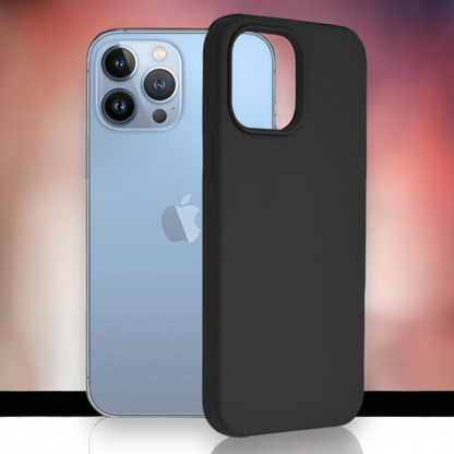 Silikonski ovitek "Soft Edge" za iPhone 14 Pro Max – Techsuit – Svetlo modra / TPU silikon