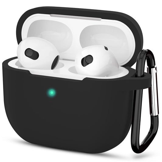 Techsuit silikonski ovitek za Apple AirPods 3 črn
