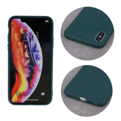Mat TPU ovitek za Xiaomi 17 Pro - temno zelena