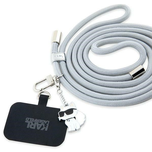Karl Lagerfeld Choupette Grey vrvica za telefon