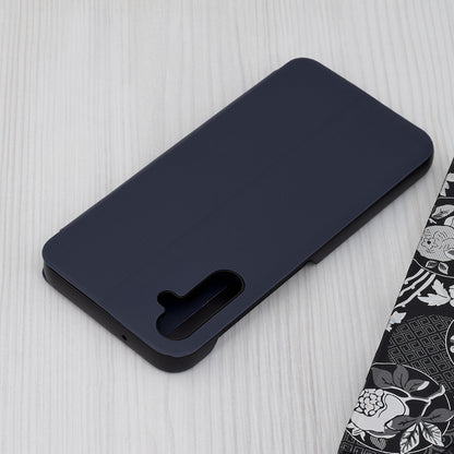 Pametna preklopna torbica za Samsung Galaxy A14 – Infostyle – Rdeča / Ekološko usnje + PC