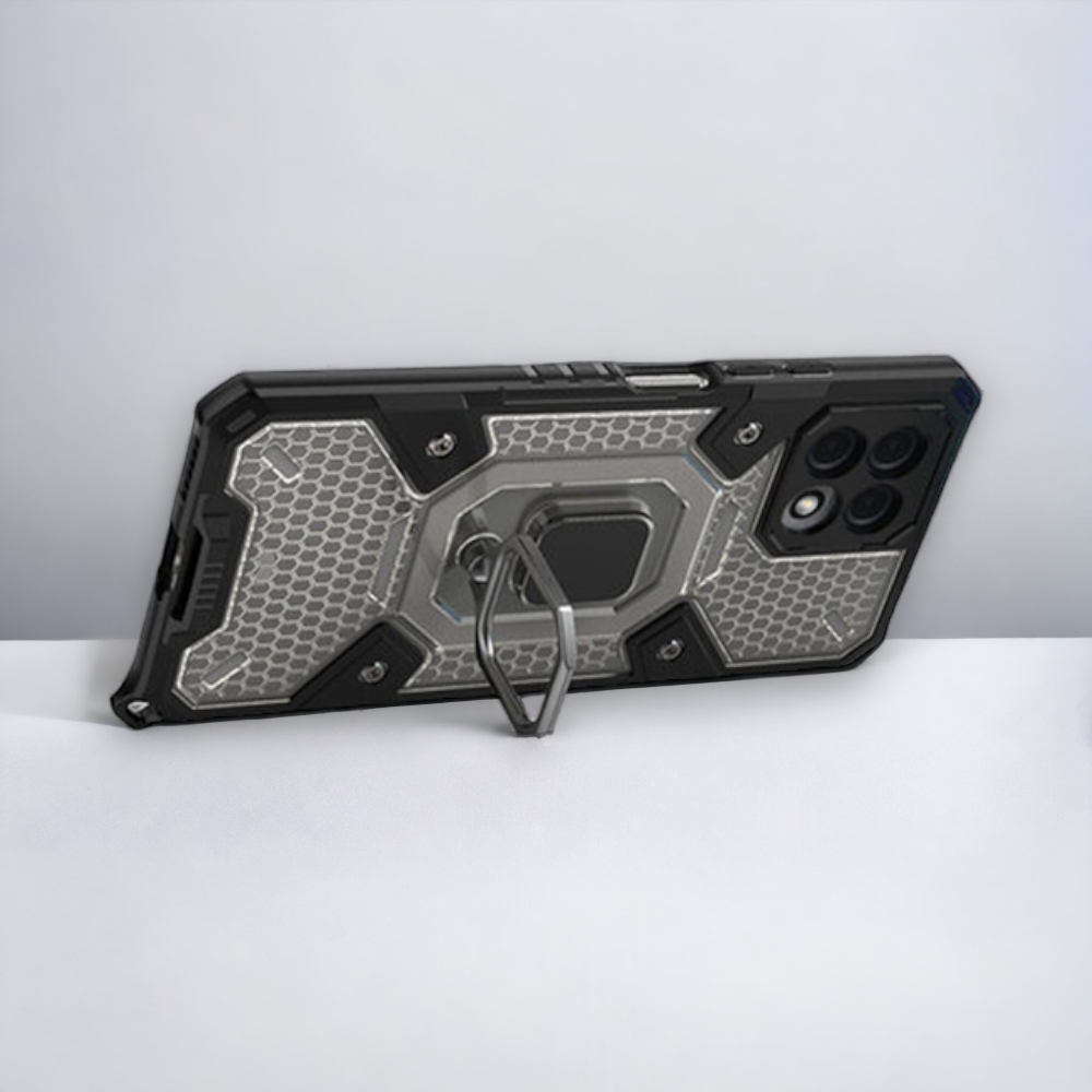 Silikonski ovitek "Honeycomb armor ring" za Samsung Galaxy A22 5G – Infostyle