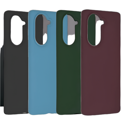Silikonski ovitek "Soft Edge" za Huawei nova 10 – Techsuit – Črna / TPU silikon