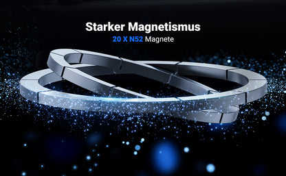 GlaRid magnetni avto nosilec za telefon MagSafe – močan magnet, stabilna pritrditev, enoročna uporaba – Infostyle