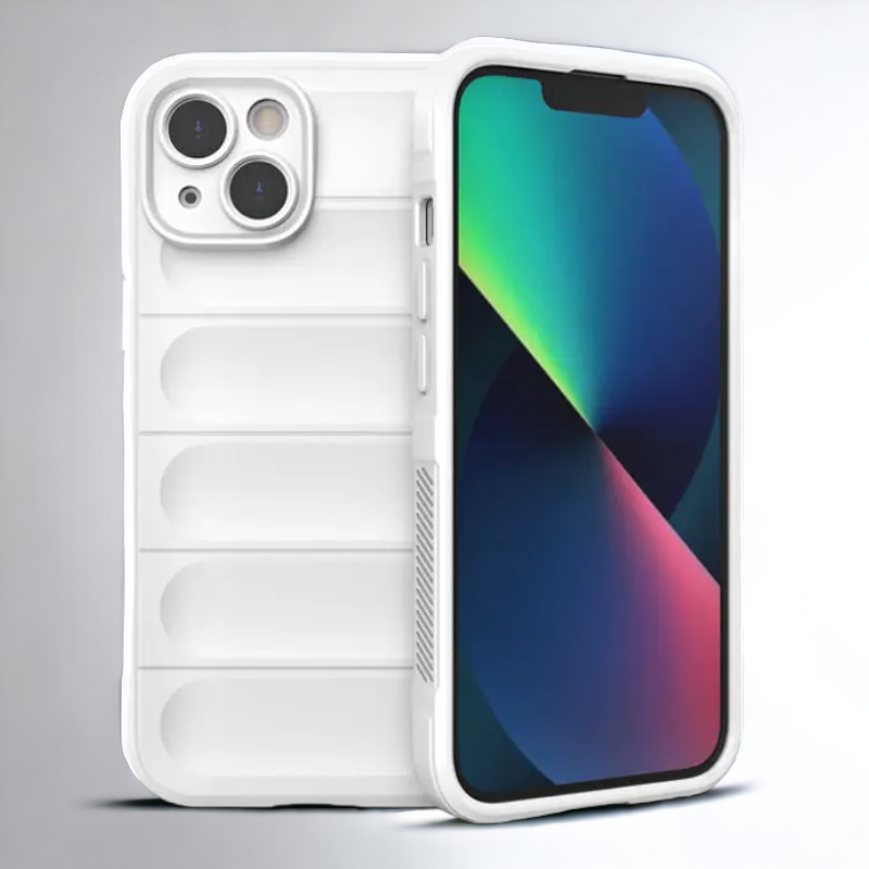 Silikonski ovitek "Valovi" za iPhone 7 / 8 – Infostyle – Rdeča / TPU silikon