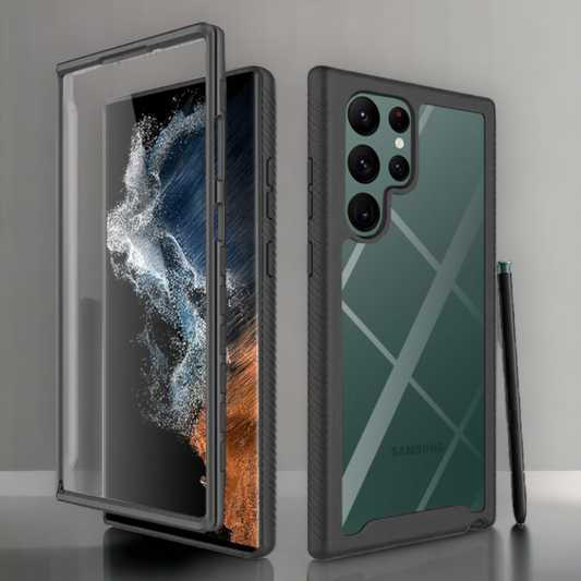 Ovitek "Defense 360 Pro" za Samsung Galaxy S23 Ultra – Techsuit – Črna