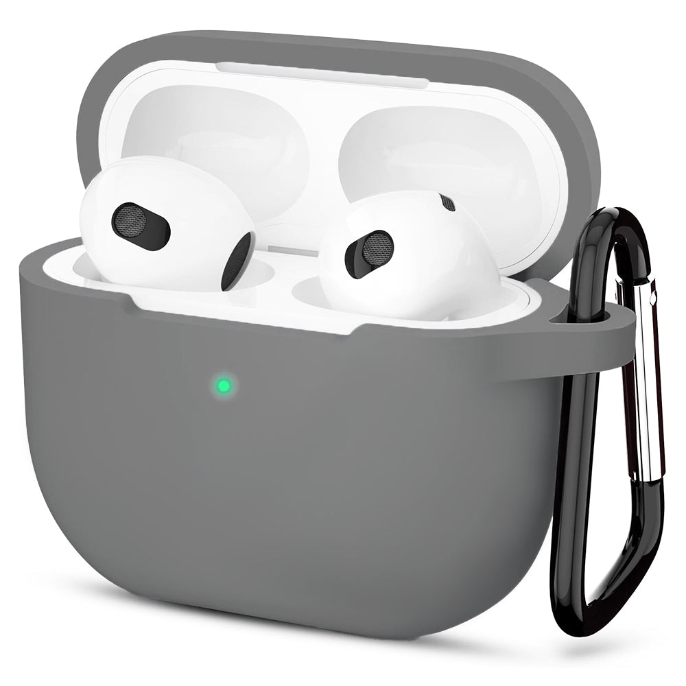 Techsuit silikonski ovitek za Apple AirPods 3 siv