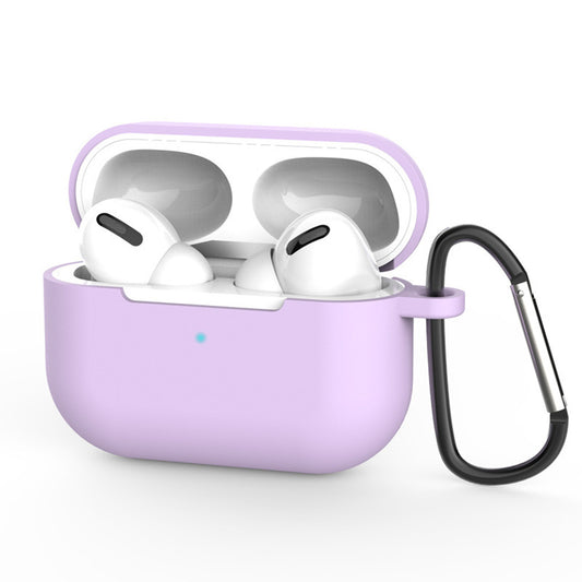 Techsuit silikonski ovitek za AirPods Pro 3 vijoličen