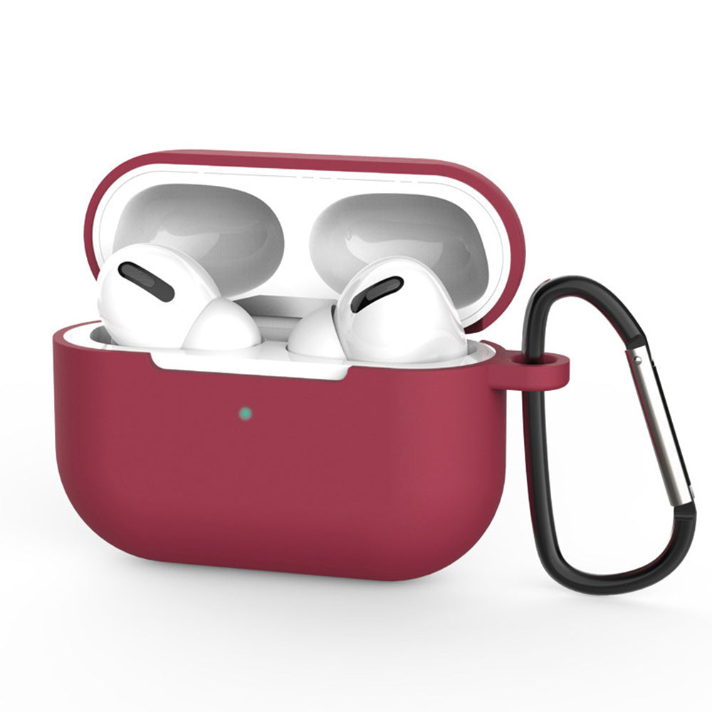 Techsuit silikonski ovitek za AirPods Pro 3 bordo