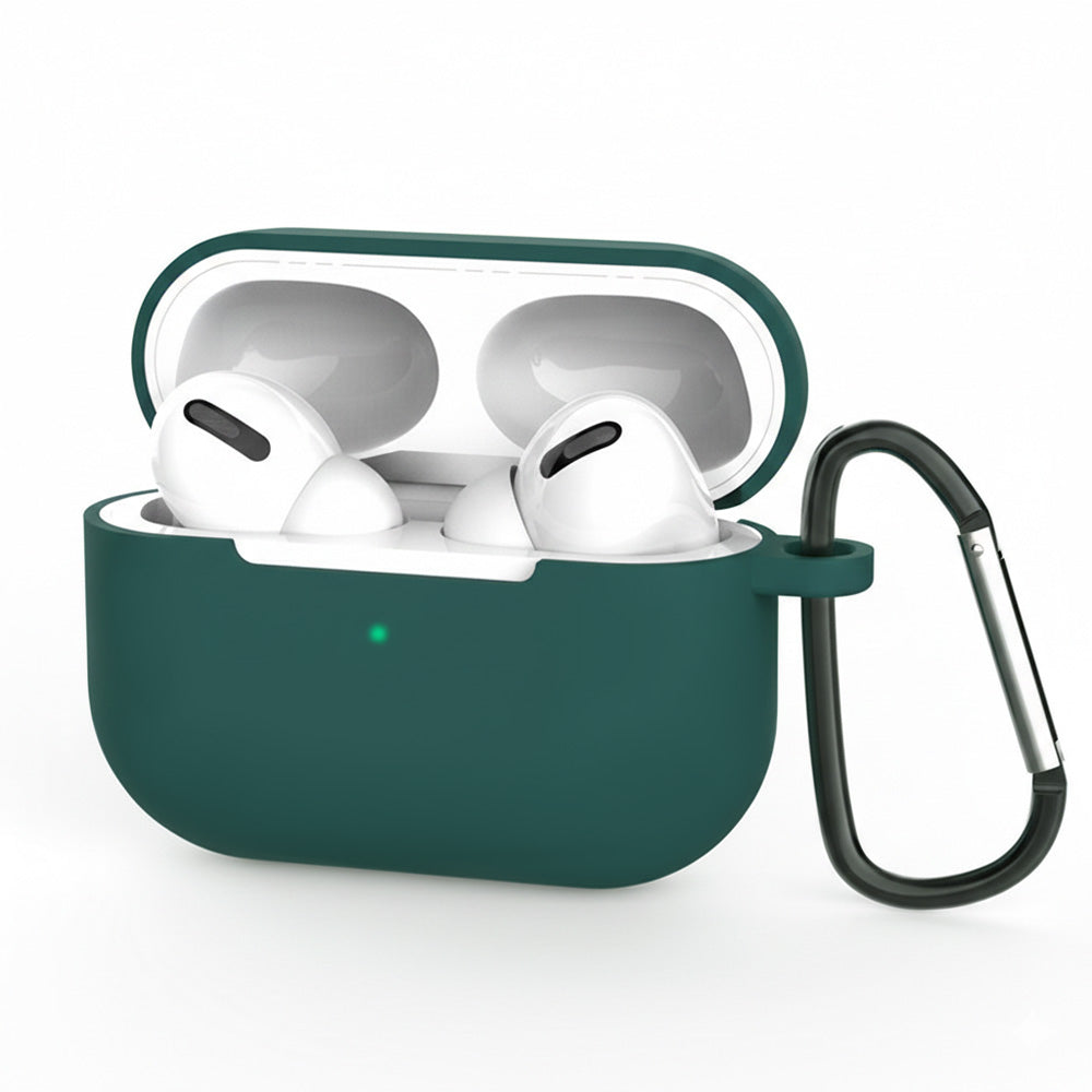 Techsuit silikonski ovitek za AirPods Pro 3 temno zelen