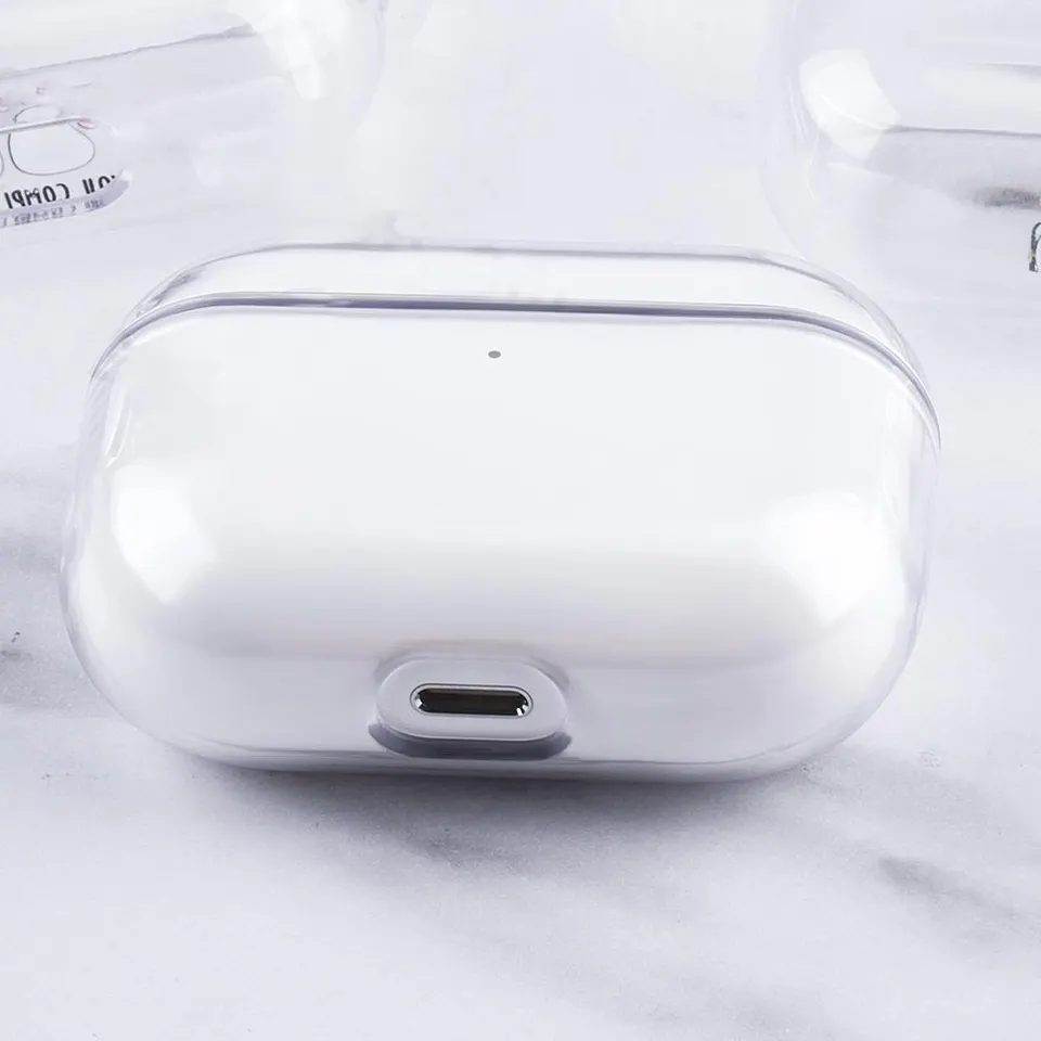 Ovitek za slušalke AirPods 1/2 - Prozoren – Infostyle