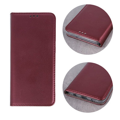 Preklopna torbica za Honor 600 Lite, Magnetic – bordo