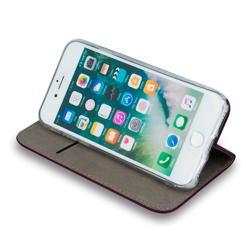 Preklopna torbica za Honor 600 Lite, Magnetic – bordo