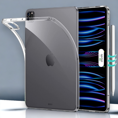 Silikonski ovitek "Project Zero" za tablični računalnik Apple iPad Pro 11 (2020/2021/2022) - Prozorna – ESR – Prozorna /