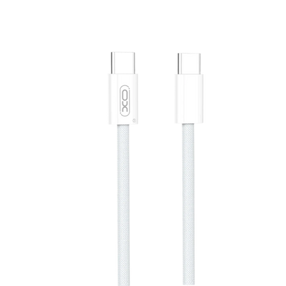 Kabel USB C v USB C 60w, 1m – Infostyle – Bela