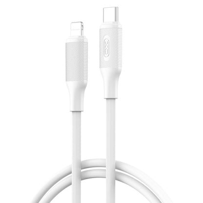 XO NB-Q265A USB-C to Lightning kabel 27W PD 1m - bela