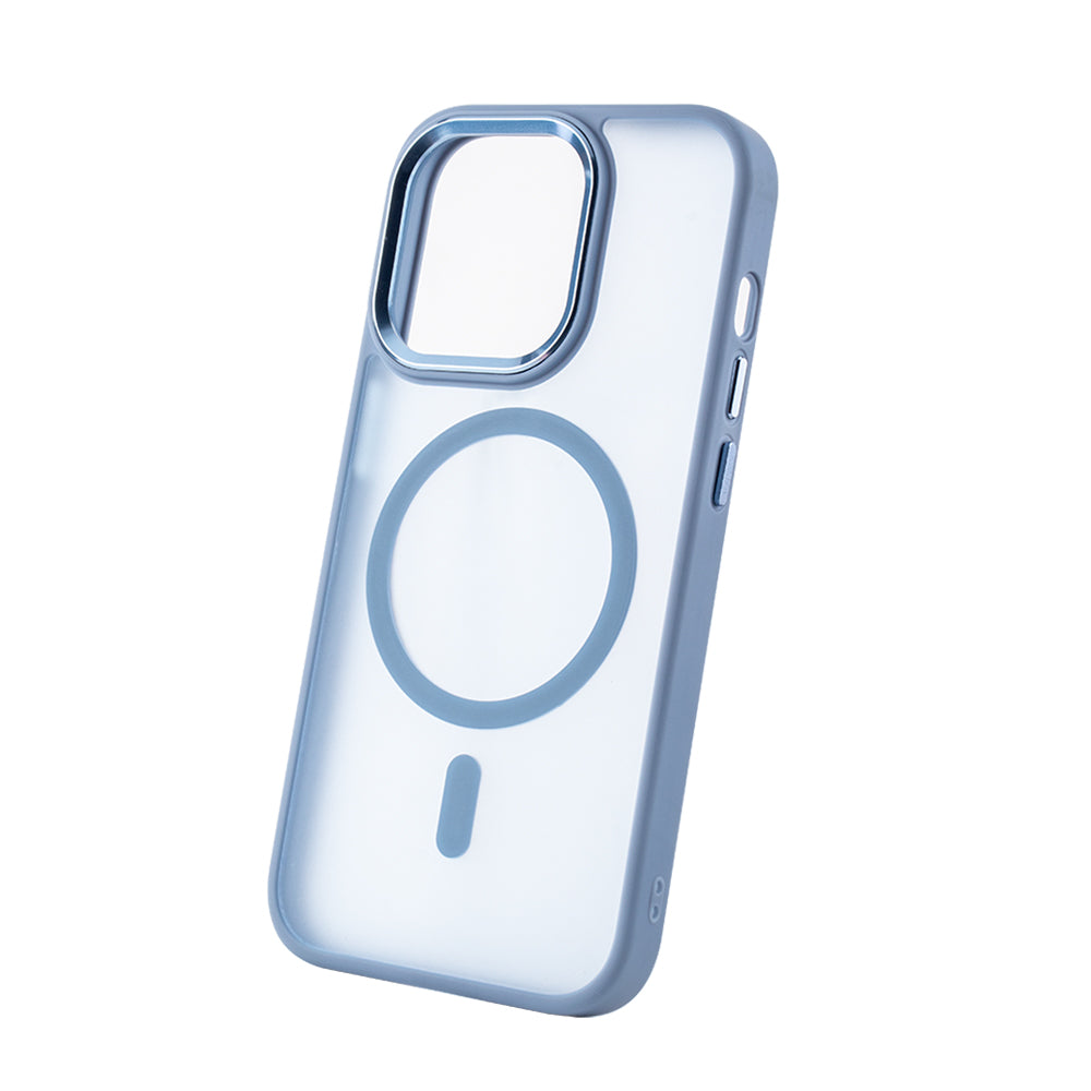 Maska za iPhone 17 Pro Max / 18 Pro Max, Frozen MagSafe – svijetlo plava
