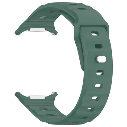 Silikonski pašček za Samsung Galaxy Watch Ultra 47 mm – temno zelena