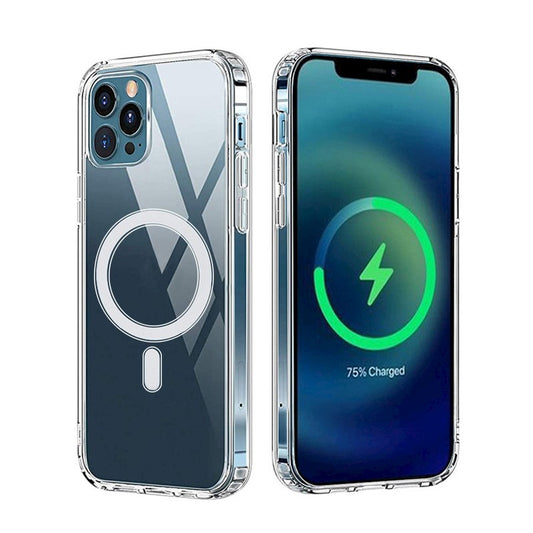 Ovitek za iPhone 17 Pro Max / 18 Pro Max, Anti Shock MagSafe 1,5 mm – prozoren