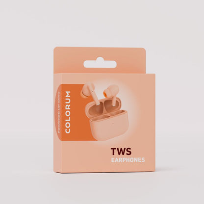 Bežične slušalice Colorum CTWS-14, TWS Bluetooth – Peach Fuzz