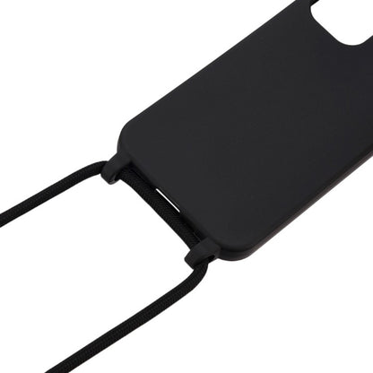 Ovitek z vrvico za iPhone 12 Mini, črna – Infostyle