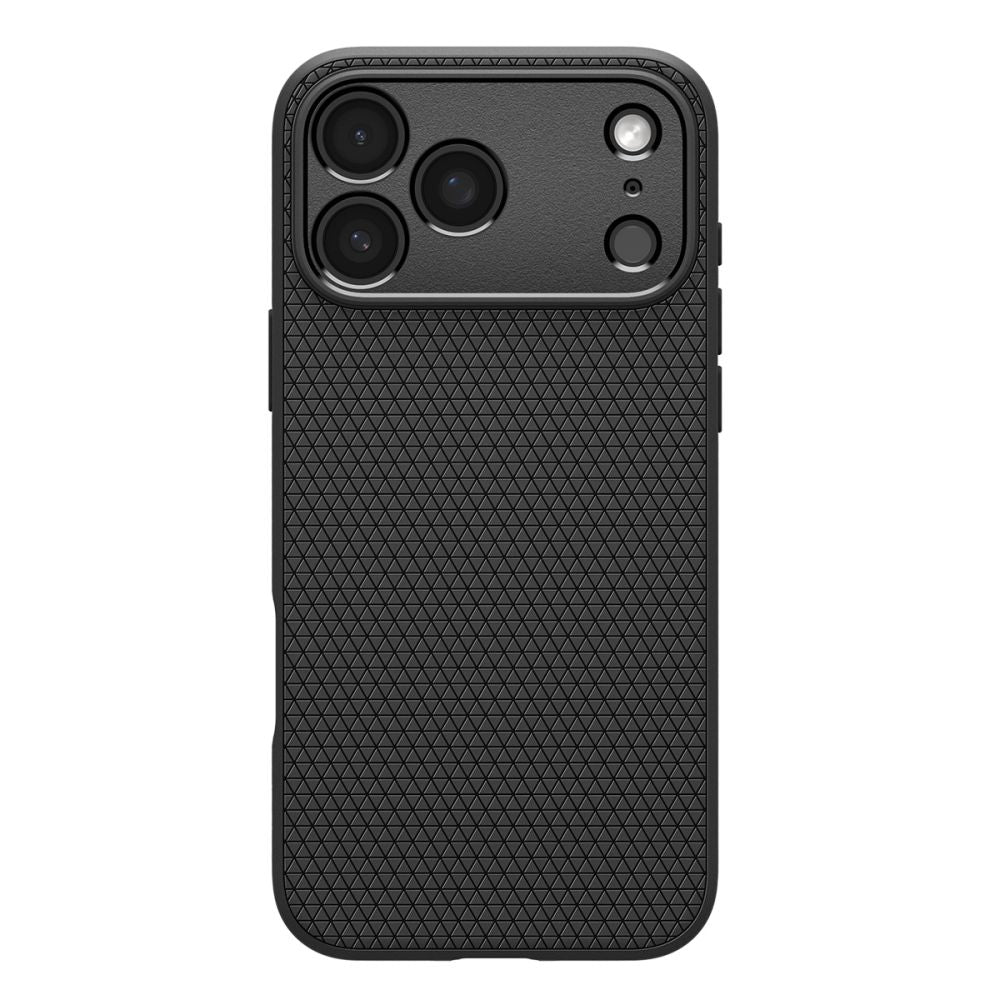 Spigen Liquid Air maskica za iPhone 17 Pro - mat crni TPU