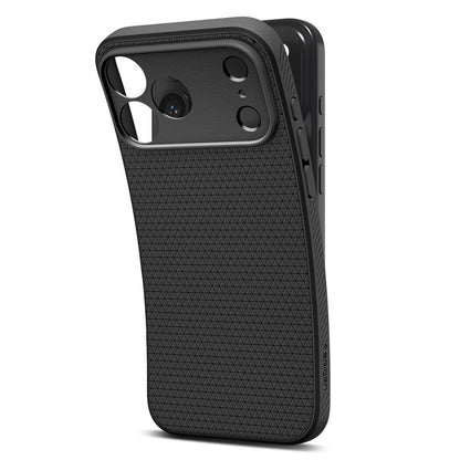 Spigen Liquid Air maskica za iPhone 17 Pro - mat crni TPU