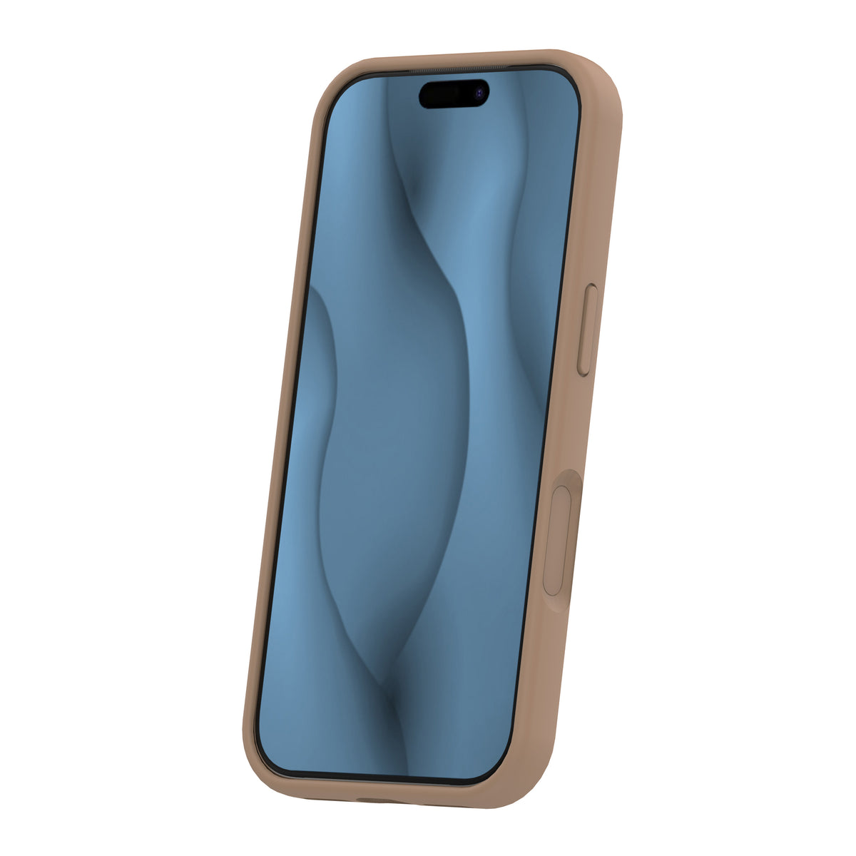 Ovitek za iPhone 17 Pro Max / 18 Pro Max, silikonski MagSafe – rjav