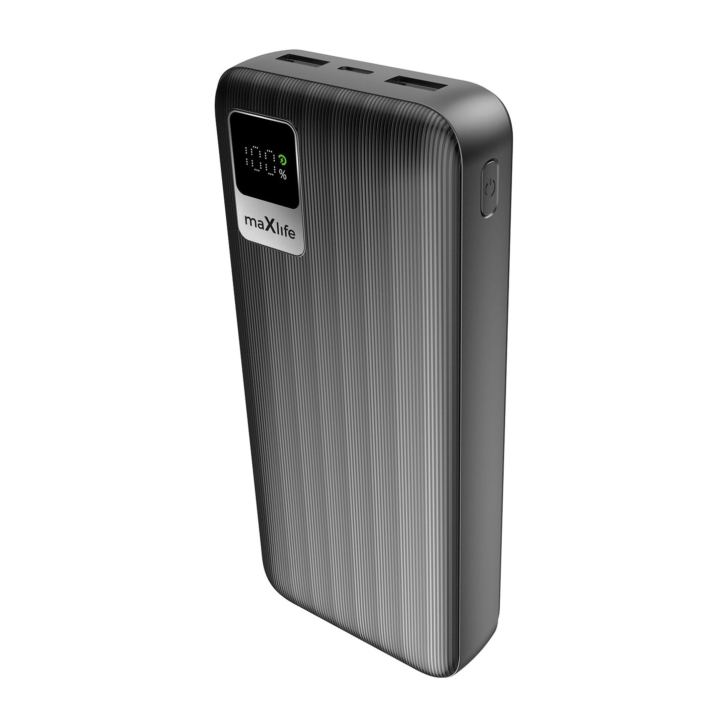 Maxlife MXPB-07 20000 mAh prenosna baterija črna | Power Bank
