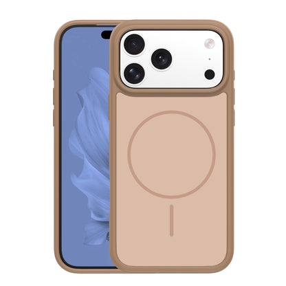 Ovitek za iPhone 17 Pro / 18 Pro, Frame Thin MagSafe,  rjav