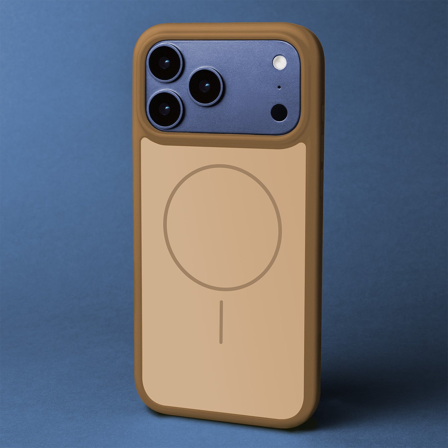 Ovitek za iPhone 17 Pro / 18 Pro, Frame Thin MagSafe,  rjav