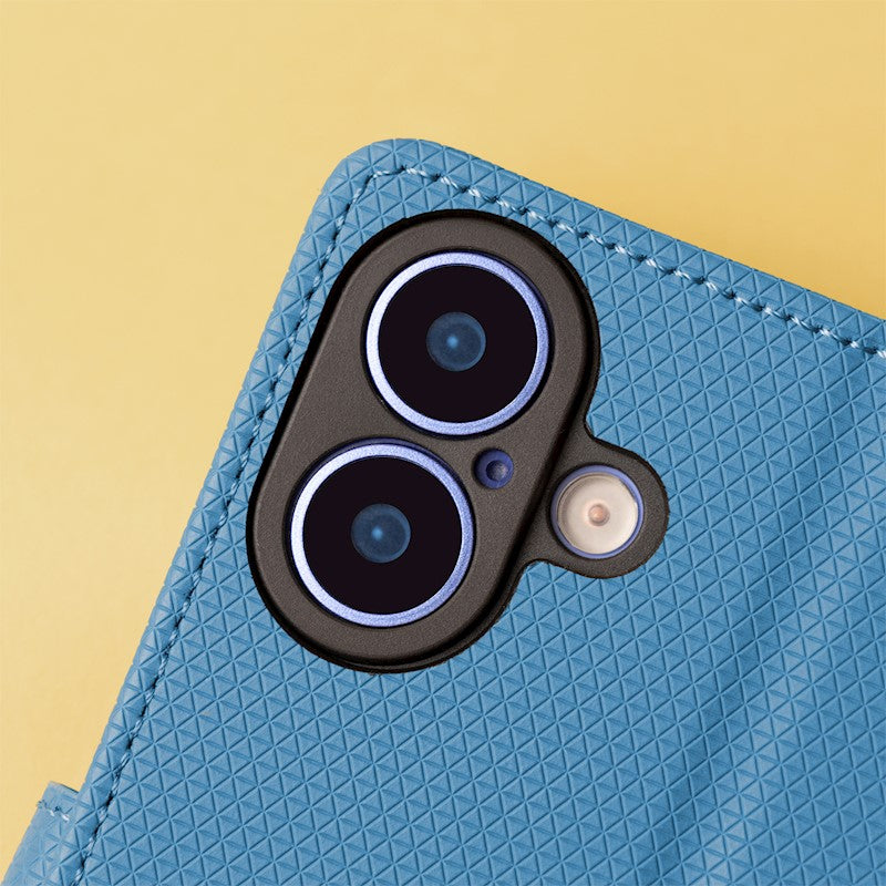 Preklopna torbica za Honor 600 / 600 Pro, Smart Triangle sa stalkom – plava