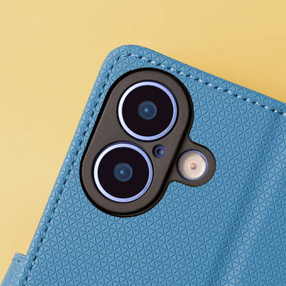 Preklopna torbica za Honor 600 / 600 Pro, Smart Triangle sa stalkom – plava