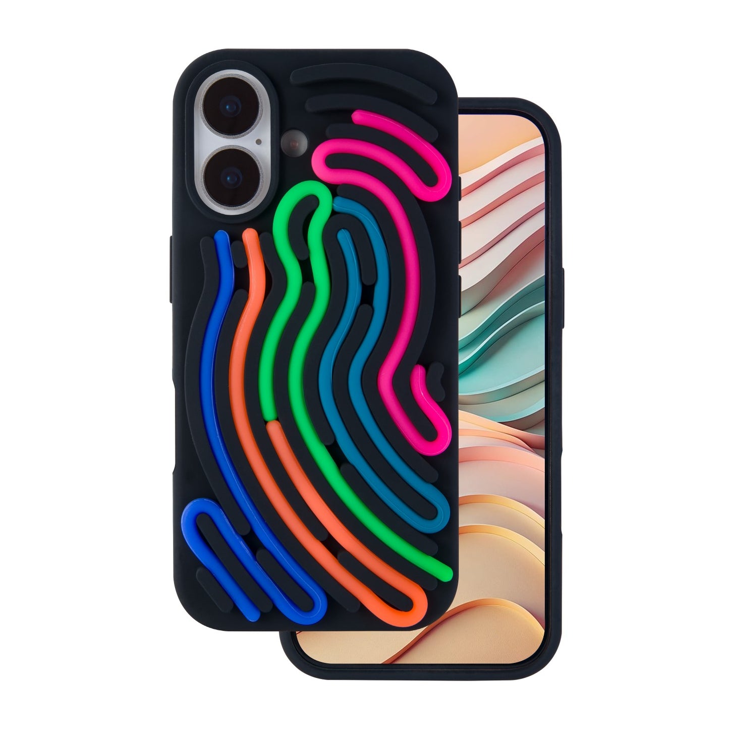 Ovitek Snake za iPhone 17 6,3" črna