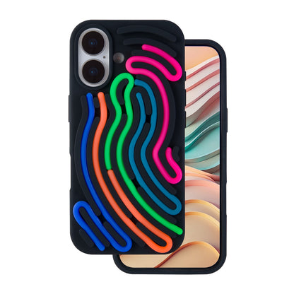 Ovitek Snake za iPhone 17 6,3" črna