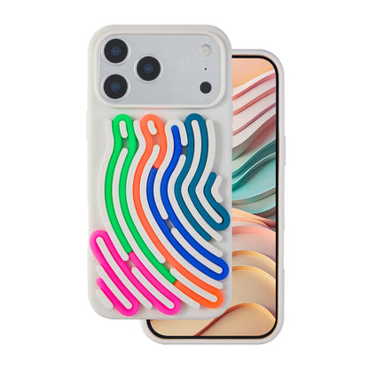 Snake silikonski ovitek za iPhone 17 Pro 6,3" - bež