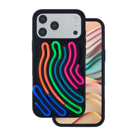 Ovitek Snake za iPhone 17 Pro 6,3" črna