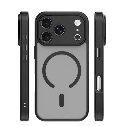 Maska za iPhone 17 Pro Max / 18 Pro Max, Mag Matt sa zaštitom za kameru – crna