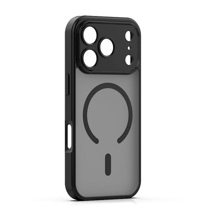 Maska za iPhone 17 Pro Max / 18 Pro Max, Mag Matt sa zaštitom za kameru – crna