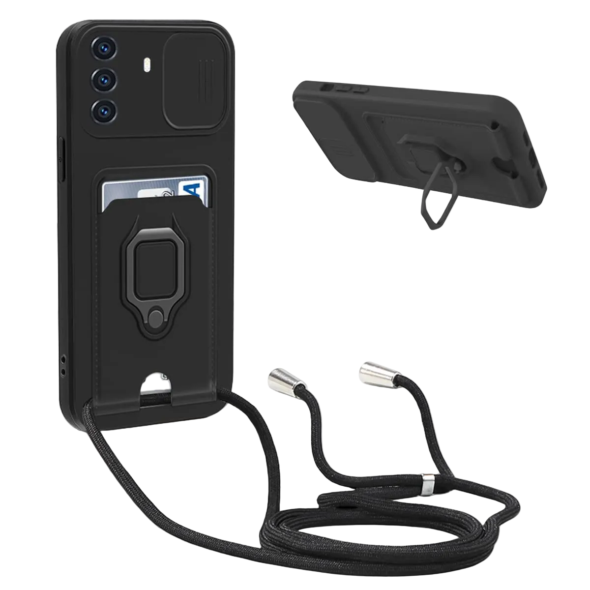 Ovitek BigCousin Huawei Nova Y70 – 360° stojalo