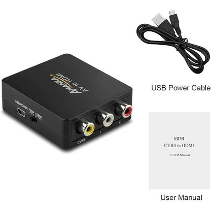 RCA v HDMI Adapter-Converter ''AMANKA''